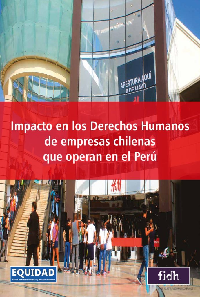 Impacto en los Derechos Humanos de empresas chilenas que operan en el Perú (2019)