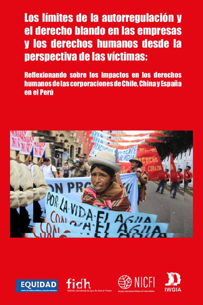 Los límites de la autorregulación y el derecho blando en las empresas y los derechos humanos desde la perspectiva de las víctimas (2019)