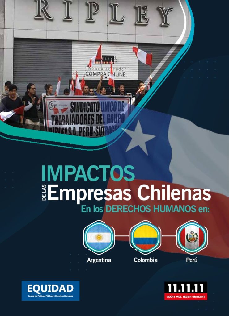 Impactos de las empresas chilenas en los derechos humanos en: Argentina, Colombia y Perú (2021)