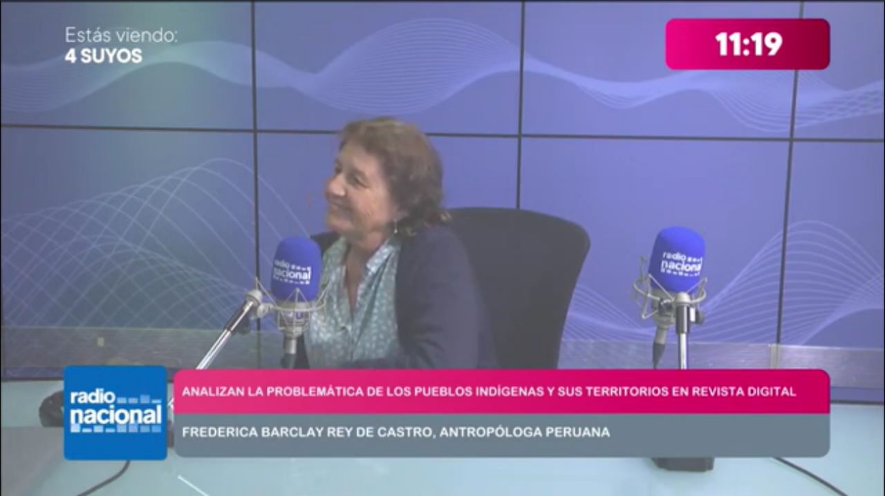 Entrevista sobre la revista Amazonía Indígena en Radio Nacional